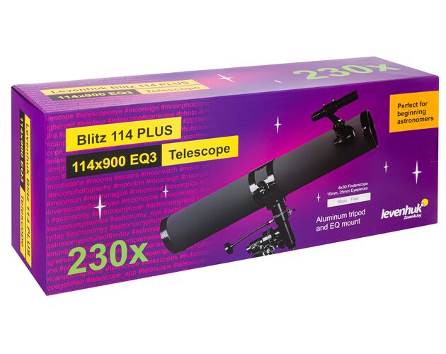 Teleskop Levenhuk Blitz 114 Plus, image-11