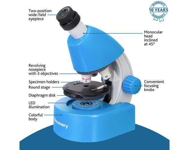 Levenhuk Discovery Micro mikroskop so vzdelávacou publikáciou, image-15