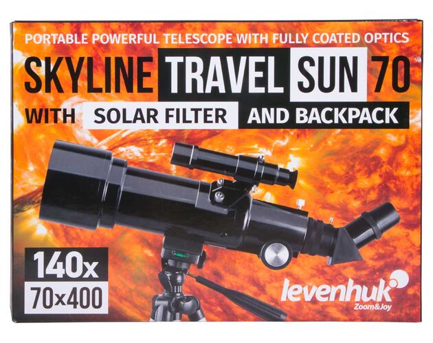 Levenhuk Skyline Travel Sun 70 teleskop, image-16