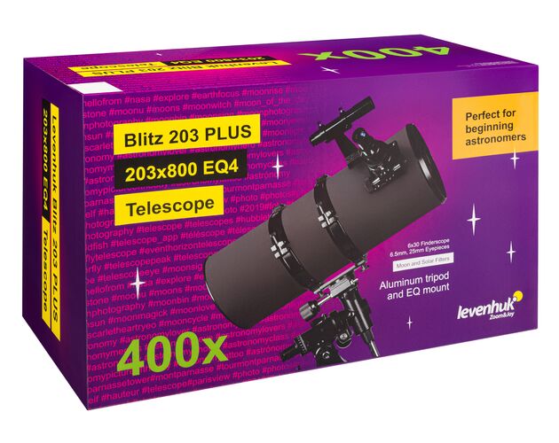 Levenhuk Blitz 203 PLUS teleskop, image-11