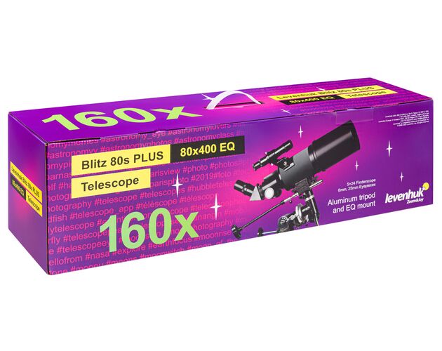 Teleskop Levenhuk Blitz 80s Plus, image-11