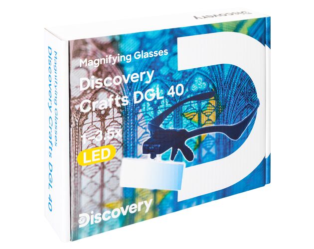 Levenhuk Discovery Crafts DGL 40 zväčšovacie okuliare, image-10