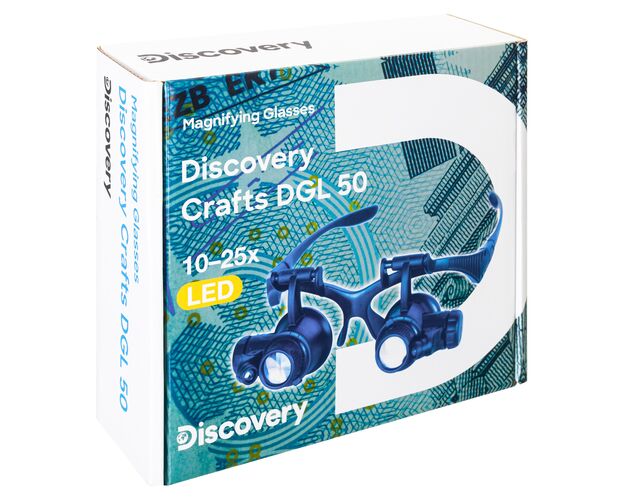 Levenhuk Discovery Crafts DGL 50 zväčšovacie okuliare, image-12