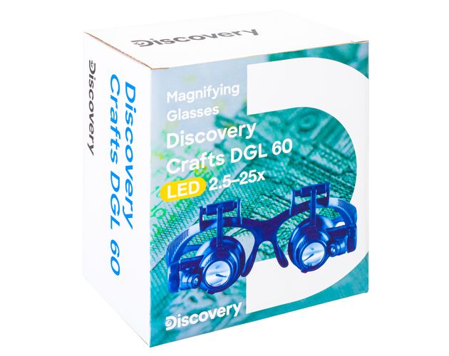 Levenhuk Discovery Crafts DGL 60 zväčšovacie okuliare, image-11