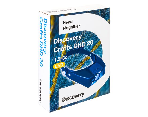 Levenhuk Discovery Crafts DHD 20 náhlavná lupa, image-9