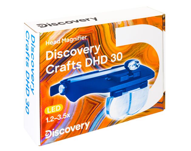 Levenhuk Discovery Crafts DHD 30 náhlavná lupa, image-11