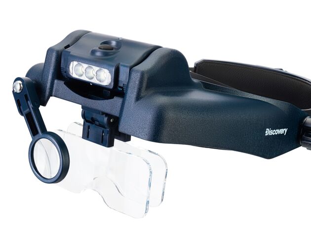 Levenhuk Discovery Crafts DHR 20 dobíjateľná náhlavná lupa, image-5