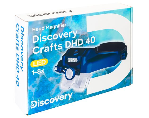 Levenhuk Discovery Crafts DHD 40 náhlavná lupa, image-10