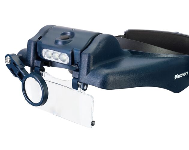 Levenhuk Discovery Crafts DHR 10 dobíjateľná náhlavná lupa, image-6