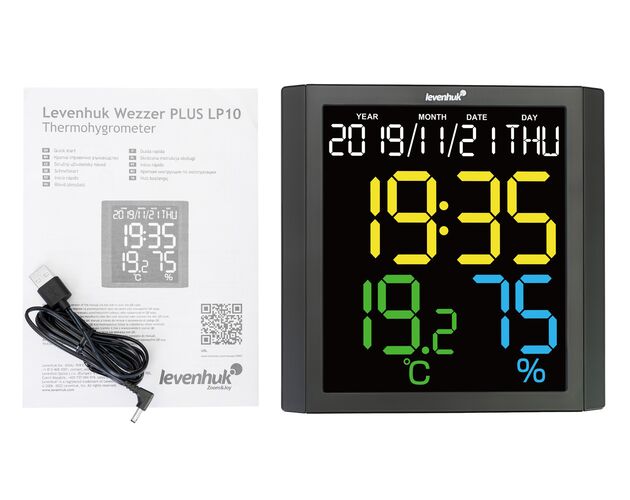 Levenhuk Wezzer PLUS LP10 termohygrometer, image-2