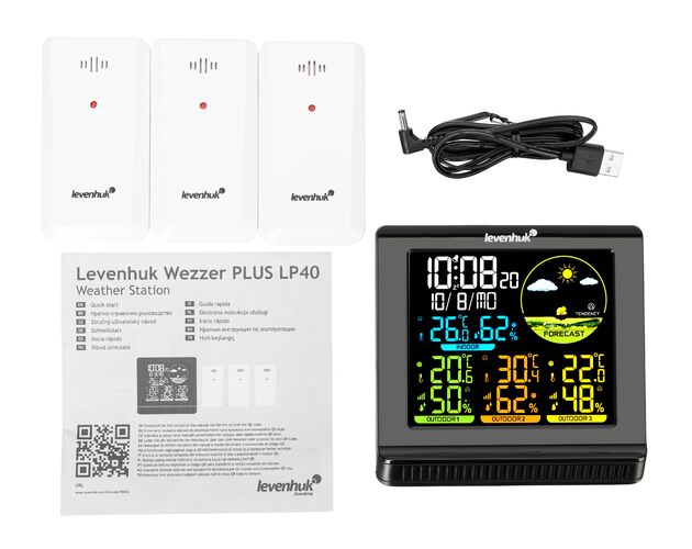 Levenhuk Wezzer PLUS LP40 meteostanica, image-2