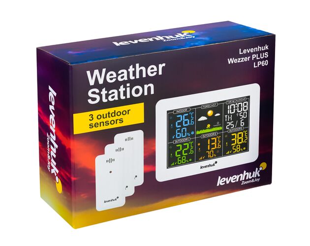 Levenhuk Wezzer PLUS LP60 meteostanica, image-10