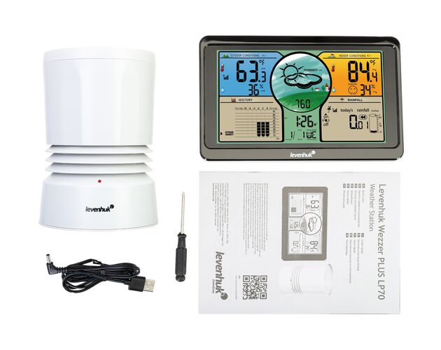 Levenhuk Wezzer PLUS LP70 meteostanica, image-2