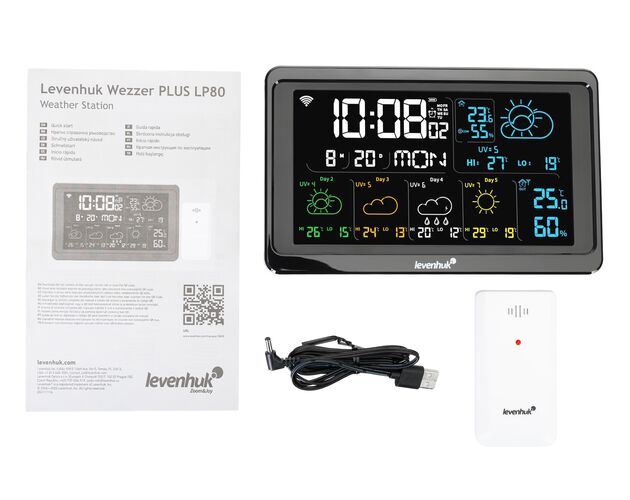 Levenhuk Wezzer PLUS LP80 meteostanica, image-2