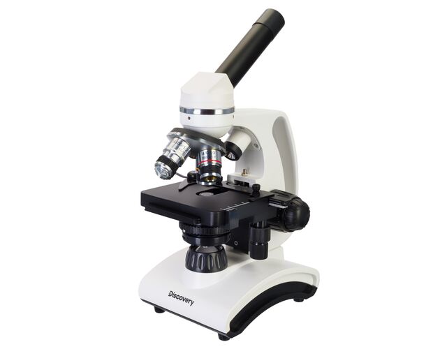 Levenhuk Discovery Atto Polar mikroskop so vzdelávacou publikáciou