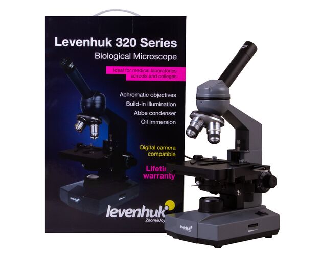Monokulárny mikroskop Levenhuk 320 PLUS, image-15