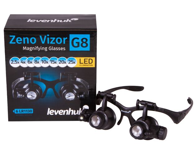 Okuliarová lupa Levenhuk Zeno Vizor G8, image-12