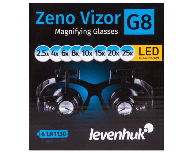 Okuliarová lupa Levenhuk Zeno Vizor G8, image-14