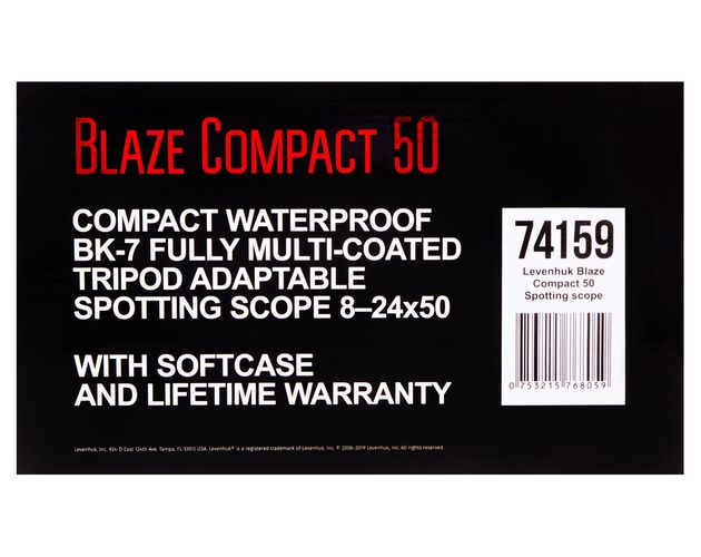Pozorovací ďalekohľad Levenhuk Blaze Compact 50, image-18