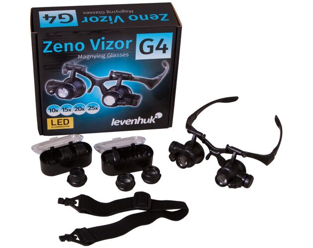 Okuliarová lupa Levenhuk Zeno Vizor G4, image-2