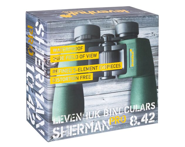Ďalekohľad Levenhuk Sherman PRO 8x42, image-9