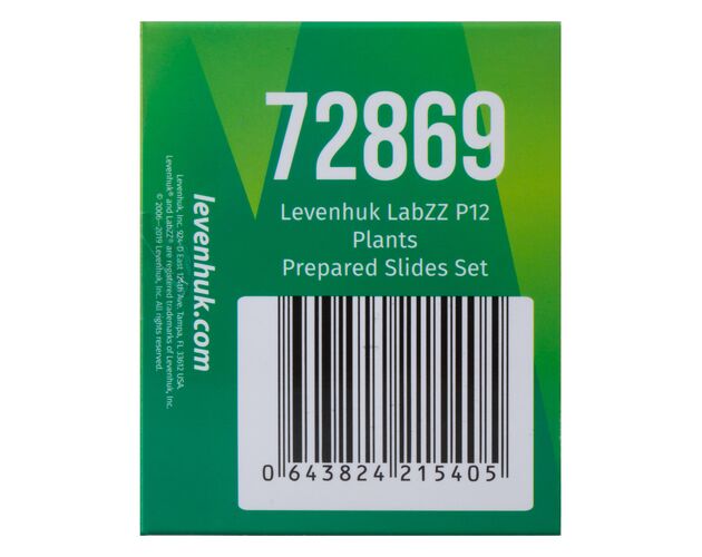 Sada hotových rastlinných preparátov Levenhuk LabZZ P12, rastliny, image-10