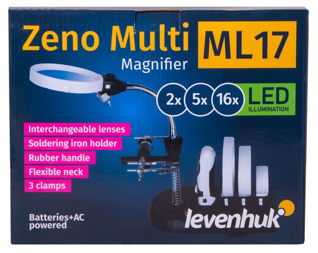 Multilupa Levenhuk Zeno Multi ML17, čierna, image-12