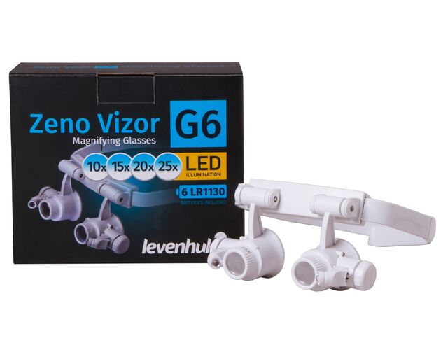 Okuliarová lupa Levenhuk Zeno Vizor G6, image-9