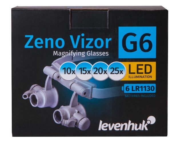 Okuliarová lupa Levenhuk Zeno Vizor G6, image-11