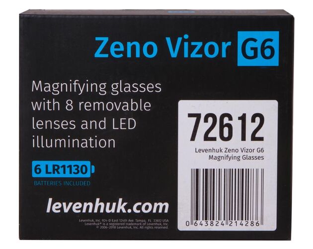 Okuliarová lupa Levenhuk Zeno Vizor G6, image-12