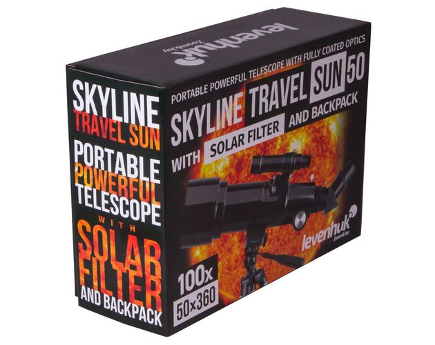 Teleskop Levenhuk Skyline Travel Sun 50, image-14
