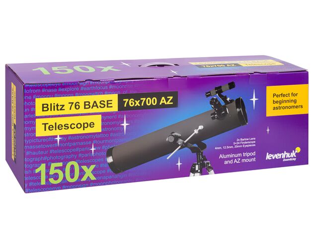 Teleskop Levenhuk Blitz 76 BASE, image-11