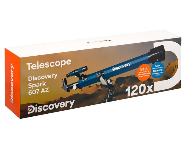 Levenhuk Discovery Spark 607 AZ teleskop s knižkou, image-14