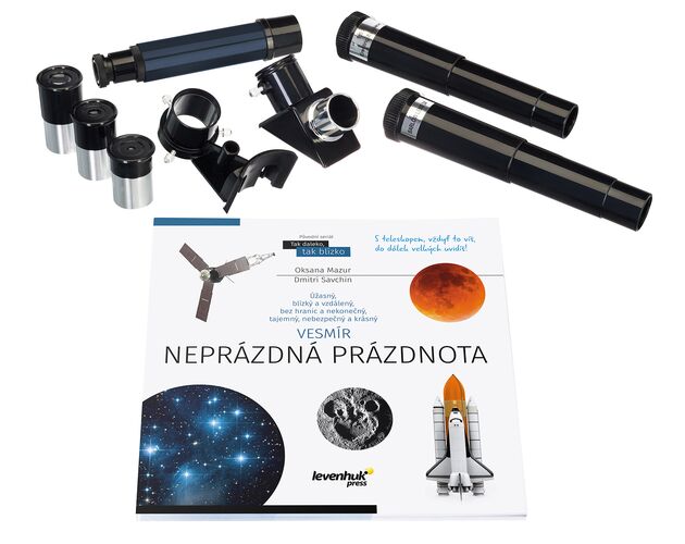 Levenhuk Discovery Spark 607 AZ teleskop s knižkou, image-2