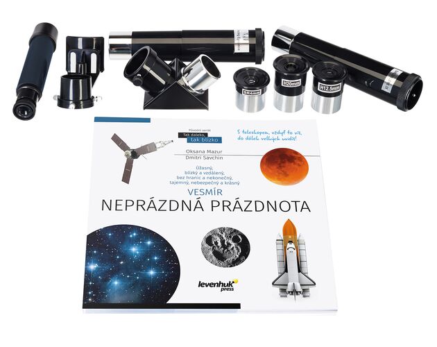 Levenhuk Discovery Spark 707 AZ teleskop s knižkou, image-2