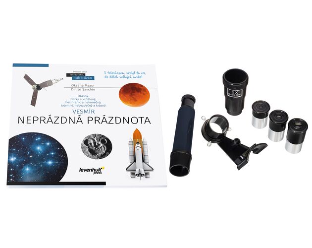 Levenhuk Discovery Spark 767 AZ teleskop s knižkou, image-2