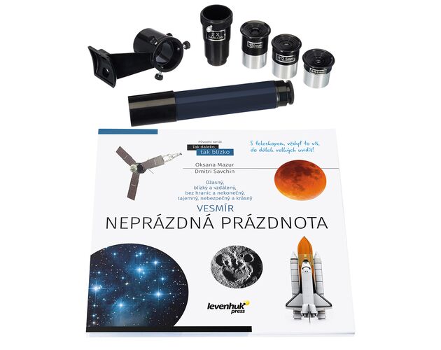Levenhuk Discovery Spark 114 AZ teleskop s knižkou, Jazyk: CZ, image-2
