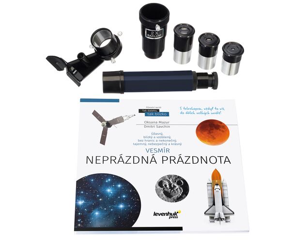 Levenhuk Discovery Spark 769 EQ teleskop s knižkou, image-2