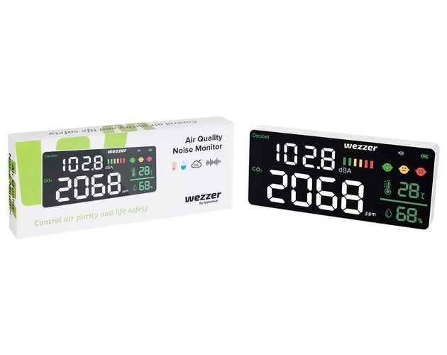 Levenhuk Wezzer Air PRO CN20 monitor kvality vzduchu a hluku, image-2