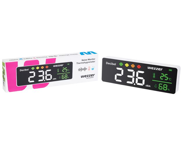 Levenhuk Wezzer Teo TH70 termohygrometer s monitorom hluku, image-2