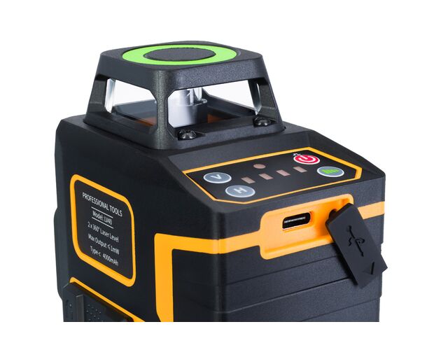 Ermenrich PRO LV40 čierny laserový nivelačný prístroj, image-8