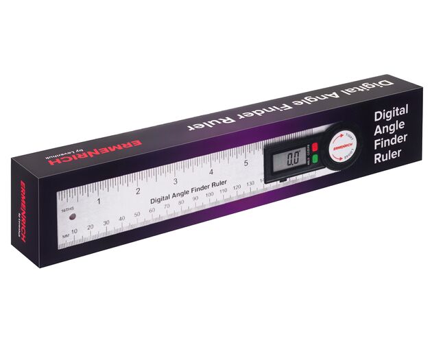 Ermenrich Verk DR30 digitálny uhlomer s metrom, image-8