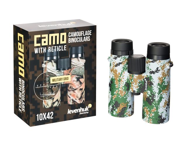 Ďalekohľad Levenhuk Camo 10x42 so zameriavačom, Farba: Dots, image-5