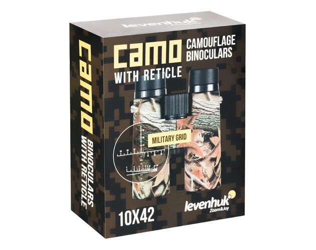 Ďalekohľad Levenhuk Camo 10x42 so zameriavačom, Farba: Dots, image-13