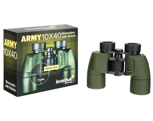Ďalekohľad Levenhuk Army 10x40 so zameriavačom, image-5