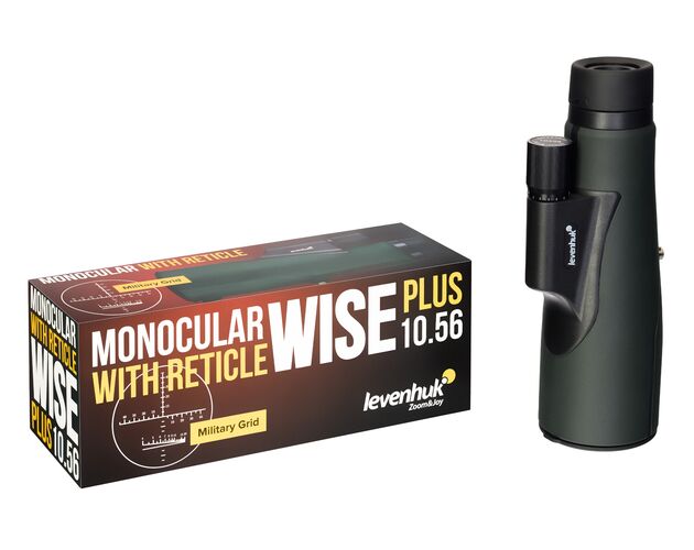 Levenhuk Wise PLUS 10x56 monokulár so zámernou osnovou, image-3