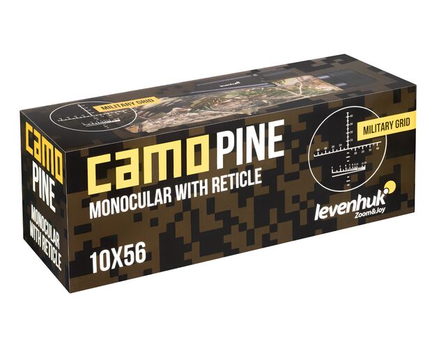 Monokulárny ďalekohľad s zamerníkom Levenhuk Camo Dots 10x56, Farba: Dots, image-12