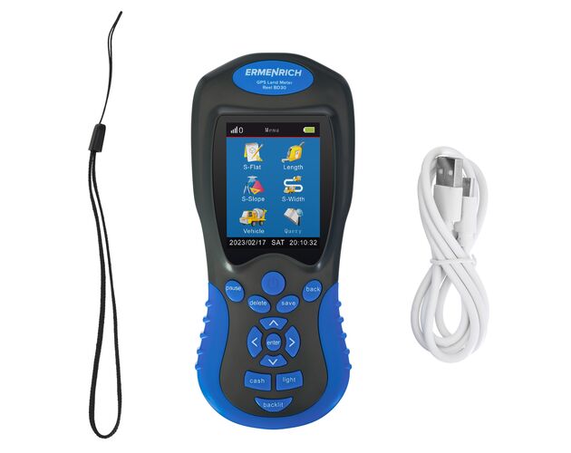Ermenrich Reel BD30 modrý GPS merač pozemkov, image-2