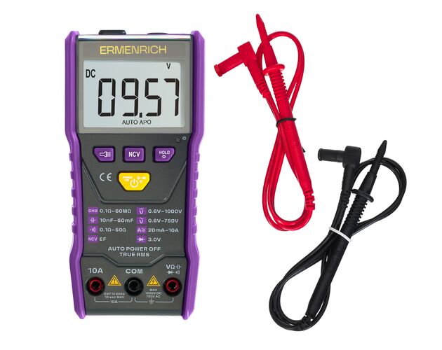 Ermenrich Zing TC20 digitálny multimeter, image-2