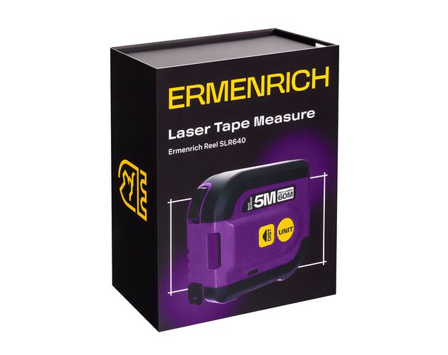 Ermenrich Reel SLR640 laserový zvinovací meter, image-6